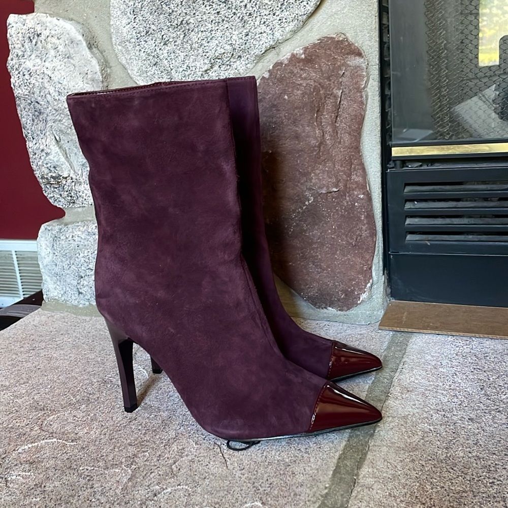 Nine West Winner Pointy Toe Stiletto Dress Boots